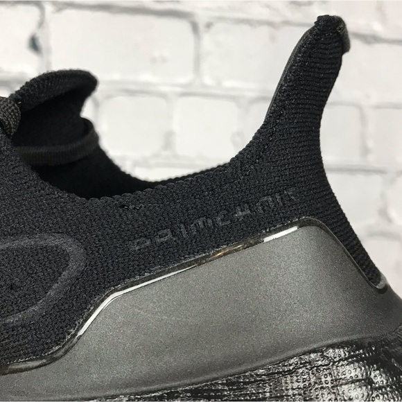 Adidas Ultraboost 21 Men’s Triple Black Active Running Shoes Size 8.5 - Picture 7 of 12